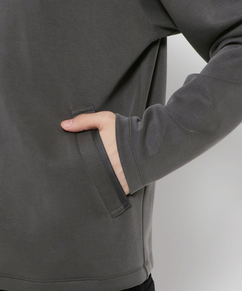 HARE（ハレ）の「レイヤードZIPスウェットカーディガン(HARE)（カーディガン/ボレロ・メンズ・ダークブルー/グレー・FREE）」の20枚目の写真