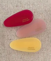 MAISON SELECT（メゾンセレクト）の「11D14-MZ マットヘアクリップ 3本セット くすみカラー シンプルデザイン（バレッタ/ヘアクリップ）」