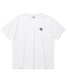 Cavish（カビシ）の「GOTHIC SELLER EMB LOGO SS TEE WHITE(CV2EMUT507A)（Tシャツ/カットソー）」