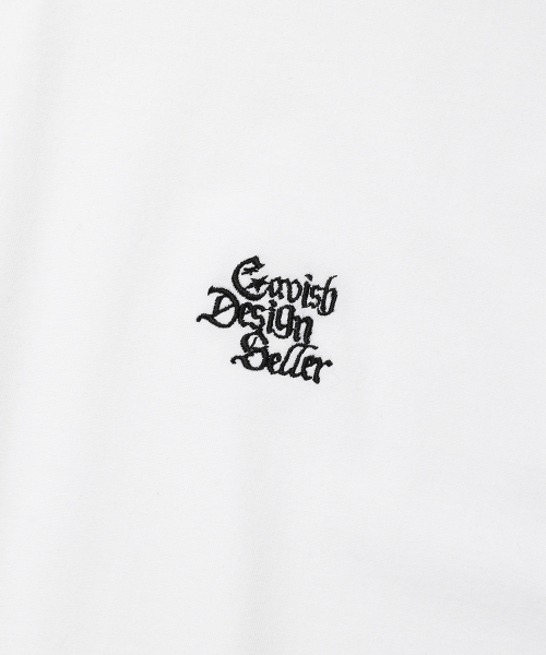 Cavish(カビシ)の「GOTHIC SELLER EMB LOGO SS TEE WHITE(CV2EMUT507A)(Tシャツ/カットソー・レディース・ホワイト・SMALL/MEDIUM/LARGE/X-LARGE)」の4枚目の写真