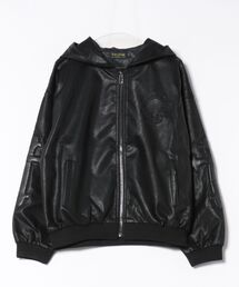 レザー ブルゾン パーカー」に該当するメンズのジャケット/アウター