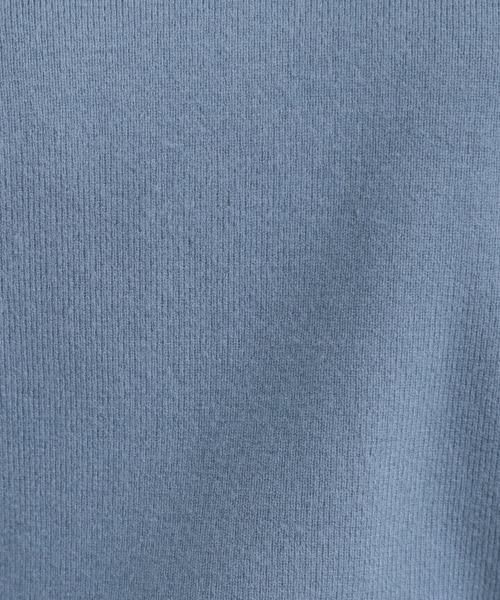 couture brooch（クチュールブローチ）の「【洗える/スカラデザイン】パフスリーブ ニット（ニット/セーター・レディース・ブルー系その他/ピンク系/ブラック/オフホワイト・42/38/36）」の6枚目の写真