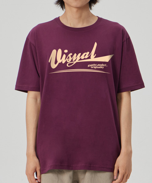 BY.L(バイエル)の「パッケージングロゴ半袖Tシャツワイン(Tシャツ/カットソー・メンズ・その他・MEDIUM/LARGE/X-LARGE)」の2枚目の写真