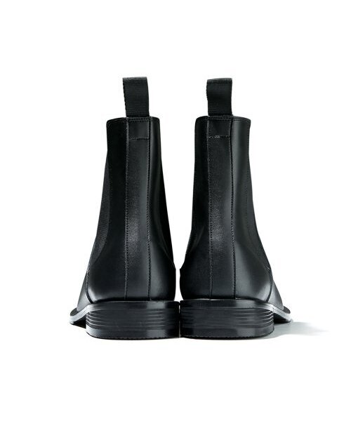 CUSTOMADE(カスタムエイド)の「ラピット ビブラム 牛革 チェルシーブーツ 4cm (CR0045BK)(ブーツ・レディース・ブラック・23cm/24cm/25cm/26cm/27cm/28cm/29cm)」の11枚目の写真