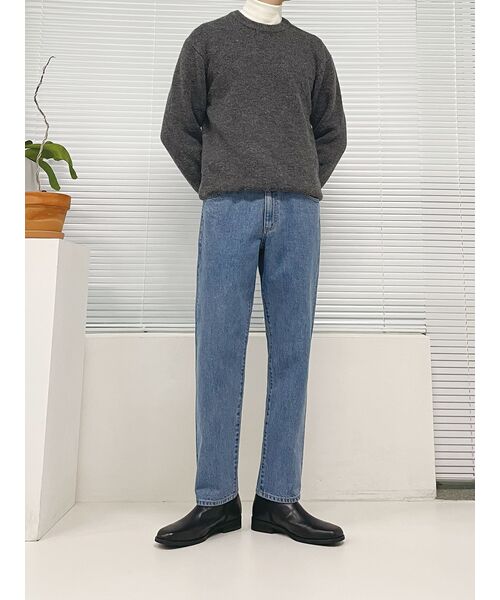 CUSTOMADE(カスタムエイド)の「ラピット ビブラム 牛革 チェルシーブーツ 4cm (CR0045BK)(ブーツ・レディース・ブラック・23cm/24cm/25cm/26cm/27cm/28cm/29cm)」の19枚目の写真