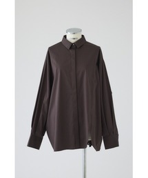RIM.ARK | Oversized asymmetry SH オーバーサイズドアシンメトリーシャツ(シャツ/ブラウス)