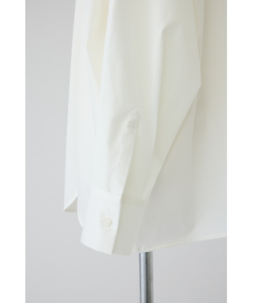 RIM.ARK（リムアーク）の「Oversized asymmetry SH オーバーサイズドアシンメトリーシャツ（シャツ/ブラウス・レディース・チャコールグレー/ライトブルー/ブルー/ホワイト・FREE）」の20枚目の写真