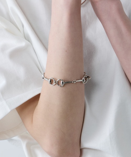 AFF AIVER(エイエフエフアイバー)の「AFF AIVER ホースビットブレスレット MADE IN JAPAN(ブレスレット・メンズ・シルバー・FREE)」の6枚目の写真