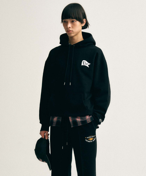 ECORR(エコル)の「ECR ベーシックスウェットパンツ_ブラック(スウェットパンツ・メンズ・その他・1/2/3)」の2枚目の写真