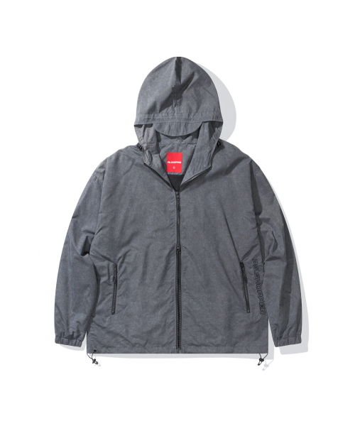 PSSHOPPER（ピーエスショッパ）の「ピグメントウォッシングナイロンウィンドジャケット[ストーングレー]（ナイロンジャケット・メンズ・その他・LARGE/X-LARGE）」の2枚目の写真