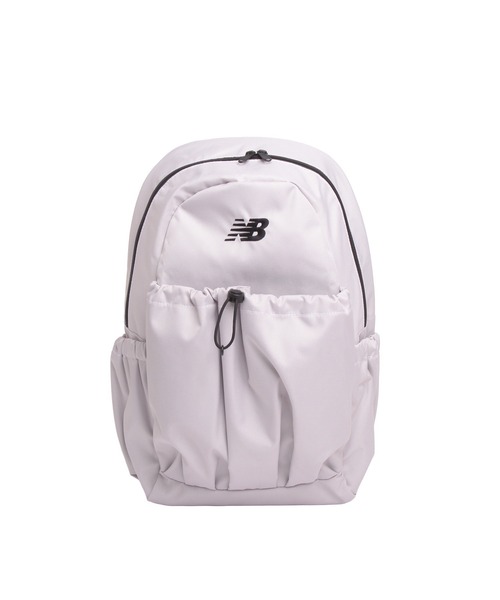 NEW BALANCE(ニューバランス)の「20L ドローコード ポリエステル デイパック(バックパック/リュック・レディース・グレー/ブラック・FREE)」の2枚目の写真