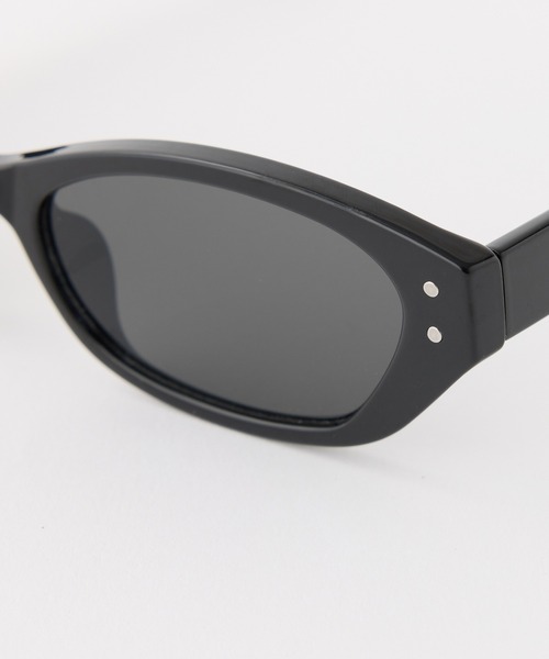 one after another NICE CLAUP（ワンアフターアナザーナイスクラップ）の「フォックス型サングラス（サングラス・レディース・ブラック・FREE）」の5枚目の写真