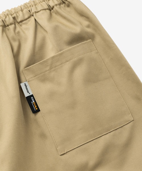 rehacer（レアセル）の「rehacer :  CODURA Monpe Easy Pants  コーデュラ モンペ イージーパンツ（デニムパンツ・メンズ・ブラック/ベージュ・LARGE/MEDIUM/SMALL）」の8枚目の写真