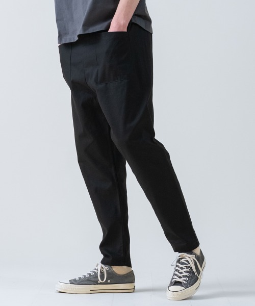 rehacer（レアセル）の「rehacer :  CODURA Monpe Easy Pants  コーデュラ モンペ イージーパンツ（デニムパンツ・メンズ・ブラック/ベージュ・LARGE/MEDIUM/SMALL）」の16枚目の写真