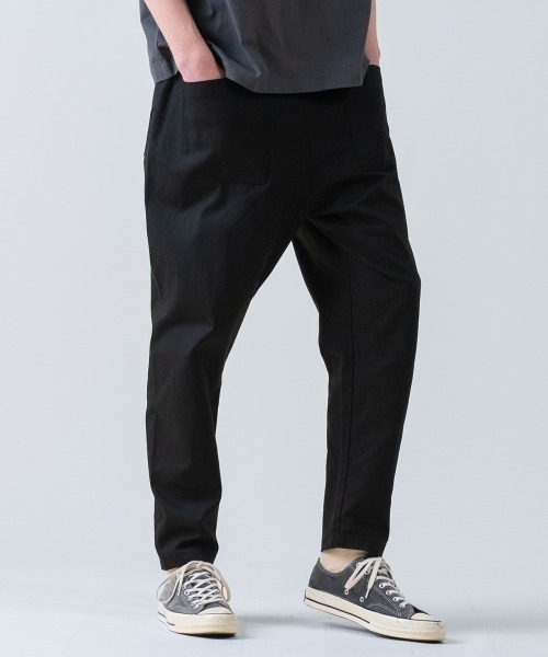 rehacer（レアセル）の「rehacer :  CODURA Monpe Easy Pants  コーデュラ モンペ イージーパンツ（デニムパンツ・メンズ・ブラック/ベージュ・LARGE/MEDIUM/SMALL）」の17枚目の写真