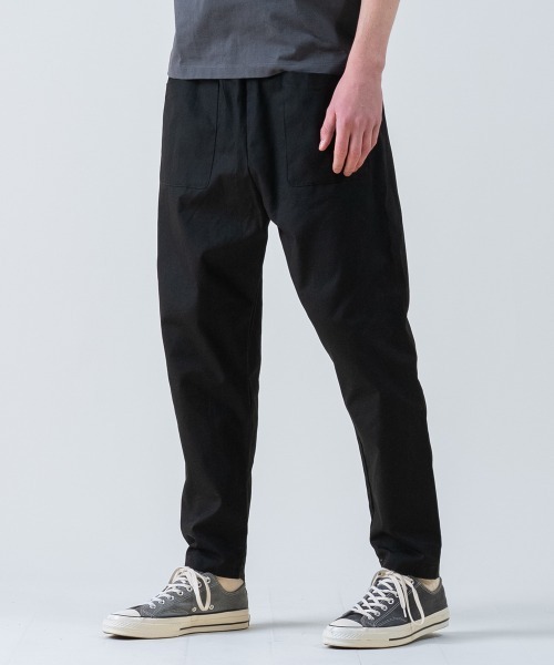 rehacer（レアセル）の「rehacer :  CODURA Monpe Easy Pants  コーデュラ モンペ イージーパンツ（デニムパンツ・メンズ・ブラック/ベージュ・LARGE/MEDIUM/SMALL）」の18枚目の写真
