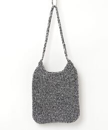 【Swaraj/スワラージ】MACRAME METALIC BAG（手編み）ワンハンドル
