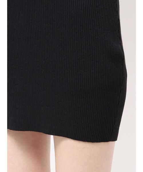 GYDA(ジェイダ)の「GGプレート long sleeveニットワンピース(ワンピース・レディース・ブラック/シルバー・FREE)」の12枚目の写真