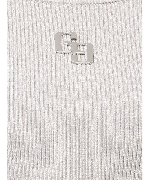 GYDA(ジェイダ)の「GGプレート long sleeveニットワンピース(ワンピース・レディース・ブラック/シルバー・FREE)」の15枚目の写真