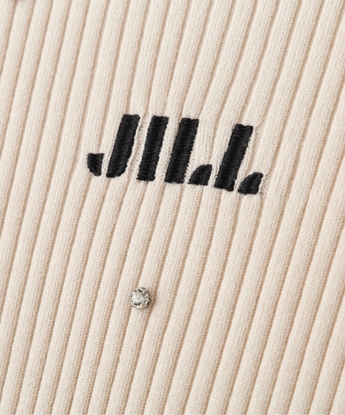 JILL by JILL STUART（ジルバイジルスチュアート）の「◇ビジューコンパクトロゴニット（ニット/セーター・レディース・ブラック/ピンク/ホワイト系その他・FREE）」の7枚目の写真