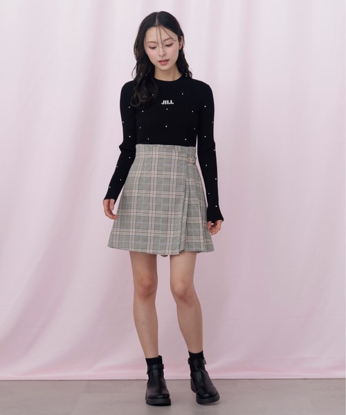 JILL by JILL STUART（ジルバイジルスチュアート）の「◇ビジューコンパクトロゴニット（ニット/セーター・レディース・ブラック/ピンク/ホワイト系その他・FREE）」の17枚目の写真