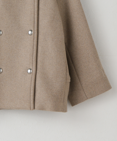 Noble（ノーブル）の「ROSEanna/ローズアンナ オーバーPコート（ピーコート・レディース・ベージュ・38）」の12枚目の写真