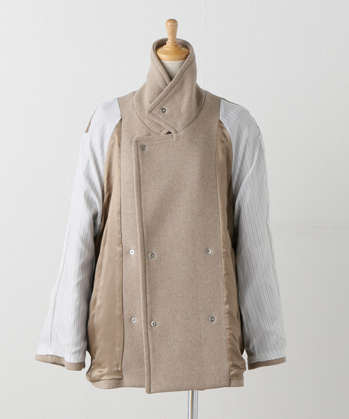 Noble（ノーブル）の「ROSEanna/ローズアンナ オーバーPコート（ピーコート・レディース・ベージュ・38）」の2枚目の写真
