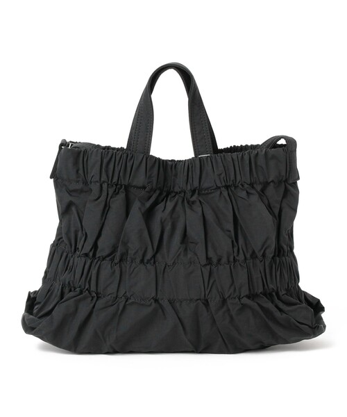 ACOC(アコック)の「ACOC / Tiered Cross Bag(トートバッグ・レディース・シルバー/ブラック・ONE SIZE)」の1枚目の写真