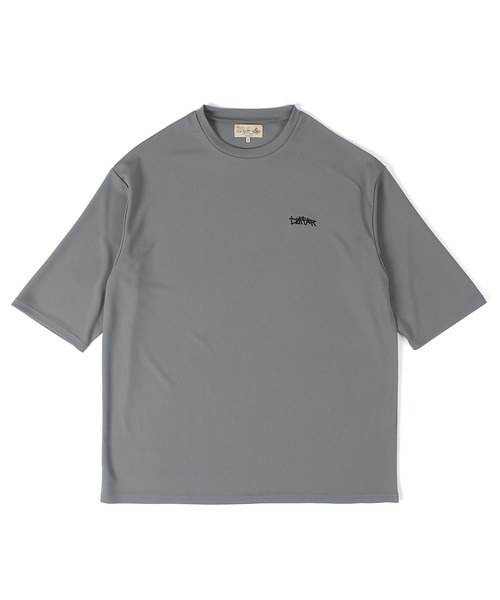 The DUFFER of ST.GEORGE（ザダファーオブセントジョージ）の「【WEB限定アイテム】HONEYCOMB MESH 3Q SLEEVE TEE：セットアップ 吸水速乾 メッシュ 7分袖Tシャツ（Tシャツ/カットソー・メンズ・グレー/ブラック/ホワイト・SMALL/MEDIUM/LARGE/X-LARGE）」の14枚目の写真