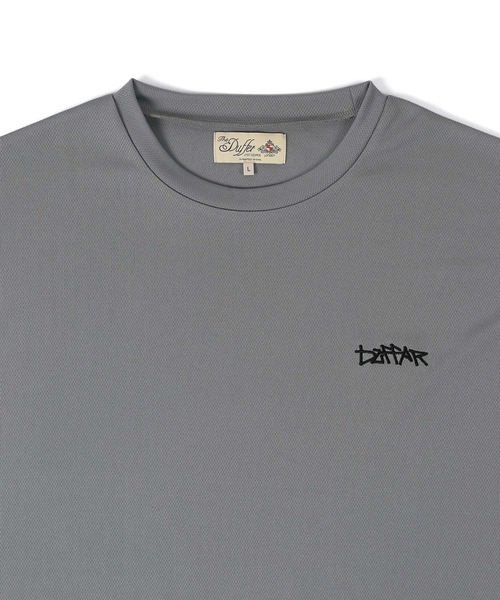 The DUFFER of ST.GEORGE（ザダファーオブセントジョージ）の「【WEB限定アイテム】HONEYCOMB MESH 3Q SLEEVE TEE：セットアップ 吸水速乾 メッシュ 7分袖Tシャツ（Tシャツ/カットソー・メンズ・グレー/ブラック/ホワイト・SMALL/MEDIUM/LARGE/X-LARGE）」の17枚目の写真