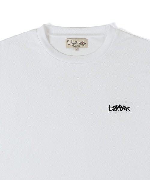 The DUFFER of ST.GEORGE（ザダファーオブセントジョージ）の「【WEB限定アイテム】HONEYCOMB MESH 3Q SLEEVE TEE：セットアップ 吸水速乾 メッシュ 7分袖Tシャツ（Tシャツ/カットソー・メンズ・グレー/ブラック/ホワイト・SMALL/MEDIUM/LARGE/X-LARGE）」の15枚目の写真