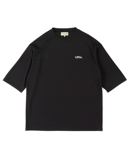 The DUFFER of ST.GEORGE（ザダファーオブセントジョージ）の「【WEB限定アイテム】HONEYCOMB MESH 3Q SLEEVE TEE：セットアップ 吸水速乾 メッシュ 7分袖Tシャツ（Tシャツ/カットソー・メンズ・グレー/ブラック/ホワイト・SMALL/MEDIUM/LARGE/X-LARGE）」の13枚目の写真