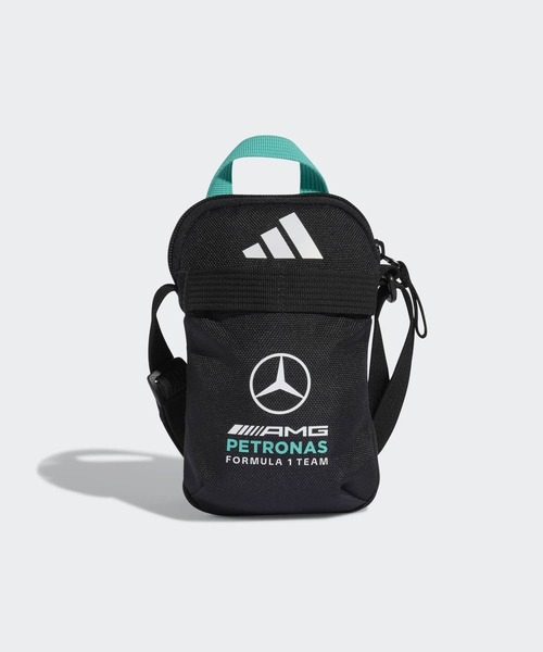 adidas(アディダス)の「メルセデスAMG ペトロナス フォーミュラ1 チーム DNA オーガナイザー / アディダスオリジナルス adidas Originals(エコバッグ/サブバッグ・メンズ・ブラック・FREE)」の1枚目の写真