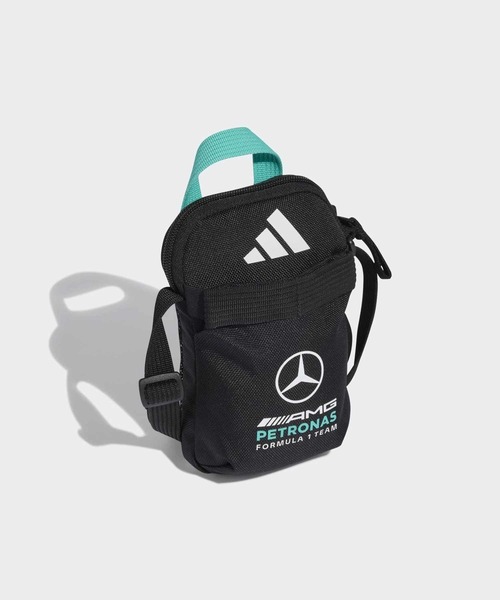 adidas(アディダス)の「メルセデスAMG ペトロナス フォーミュラ1 チーム DNA オーガナイザー / アディダスオリジナルス adidas Originals(エコバッグ/サブバッグ・メンズ・ブラック・FREE)」の3枚目の写真