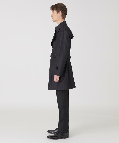 BLACK LABEL CRESTBRIDGE（ブラックレーベル・クレストブリッジ）の「【一部店舗限定】ギャバジンダブルトレンチコート（トレンチコート・メンズ・ブラック/ベージュ系その他3・M/L）」の19枚目の写真