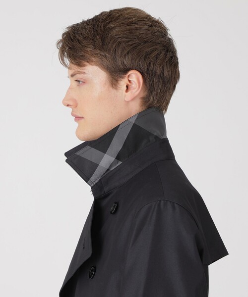 BLACK LABEL CRESTBRIDGE（ブラックレーベル・クレストブリッジ）の「【一部店舗限定】ギャバジンダブルトレンチコート（トレンチコート・メンズ・ブラック/ベージュ系その他3・M/L）」の21枚目の写真