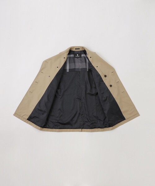BLACK LABEL CRESTBRIDGE（ブラックレーベル・クレストブリッジ）の「【一部店舗限定】ギャバジンダブルトレンチコート（トレンチコート・メンズ・ブラック/ベージュ系その他3・M/L）」の15枚目の写真