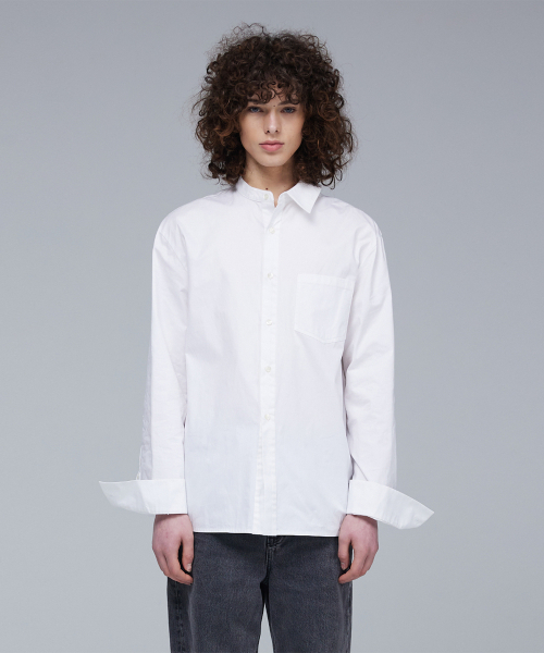MMAM(ムアム)の「Origami signature over-fit shirt(シャツ/ブラウス・メンズ・アイボリー・FREE)」の1枚目の写真