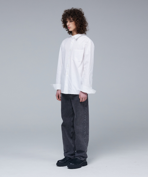 MMAM(ムアム)の「Origami signature over-fit shirt(シャツ/ブラウス・メンズ・アイボリー・FREE)」の3枚目の写真