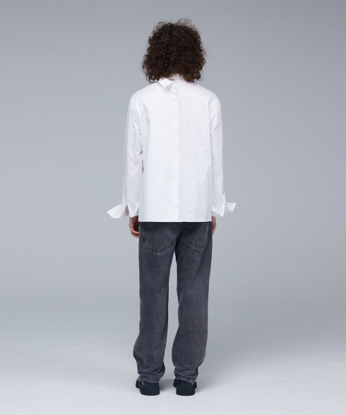MMAM(ムアム)の「Origami signature over-fit shirt(シャツ/ブラウス・メンズ・アイボリー・FREE)」の5枚目の写真