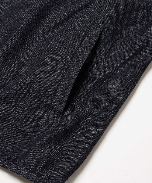 MR.OLIVE（ミスターオリーブ）の「RINSE WASH 6oz SUPER LIGHT DENIM / ONE BUTTON VEST /M261111（ベスト・メンズ・ナチュラル/ブラック/インディゴブルー・MEDIUM/LARGE）」の15枚目の写真