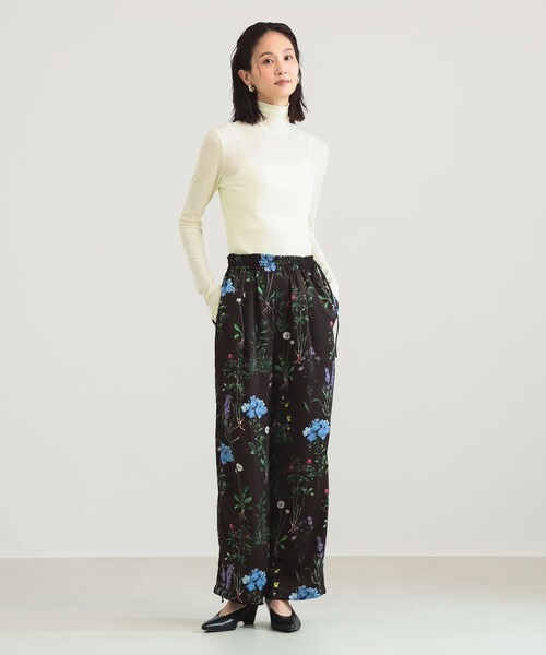 Demi-Luxe BEAMS(デミルクス ビームス)の「強撚 フライス タートルネック プルオーバー(Tシャツ/カットソー・レディース・ライム/カーキ/ホワイト/グリーン系その他3/ブラック系その他4・ONE SIZE)」の18枚目の写真