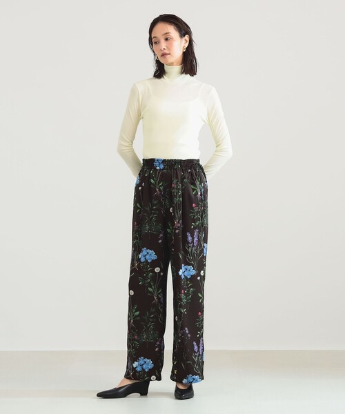 Demi-Luxe BEAMS(デミルクス ビームス)の「強撚 フライス タートルネック プルオーバー(Tシャツ/カットソー・レディース・ライム/カーキ/ホワイト/グリーン系その他3/ブラック系その他4・ONE SIZE)」の19枚目の写真