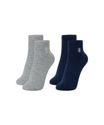 Bardot（バルドー）の「エッセンシャルラウンドリップローカットソックスSET B（2足）（ソックス/靴下）」