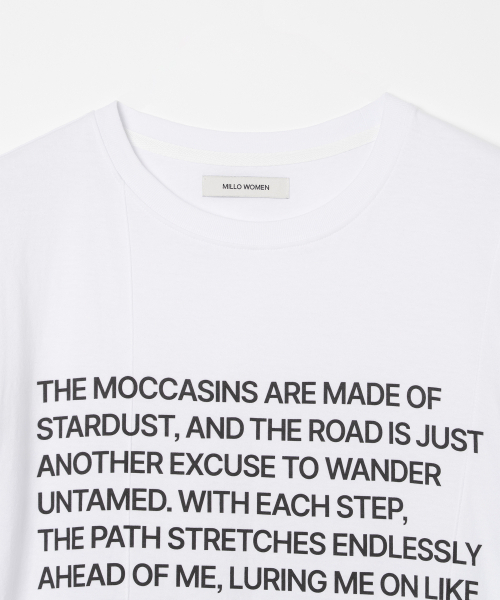 MILLO WOMEN（ミロウーマン）の「シムラインアーカイブTシャツ[ホワイト]（Tシャツ/カットソー・レディース・その他・ONE SIZE）」の5枚目の写真
