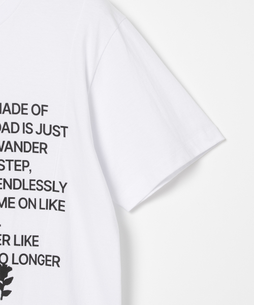 MILLO WOMEN（ミロウーマン）の「シムラインアーカイブTシャツ[ホワイト]（Tシャツ/カットソー・レディース・その他・ONE SIZE）」の6枚目の写真