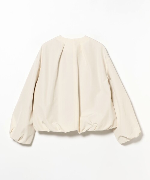 Demi-Luxe BEAMS(デミルクス ビームス)の「コットン ナイロン パフ ブルゾン(ブルゾン・レディース・ネイビー/ホワイト系その他5・38/36)」の17枚目の写真