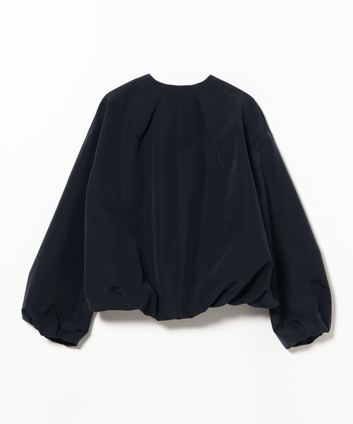 Demi-Luxe BEAMS(デミルクス ビームス)の「コットン ナイロン パフ ブルゾン(ブルゾン・レディース・ネイビー/ホワイト系その他5・38/36)」の21枚目の写真