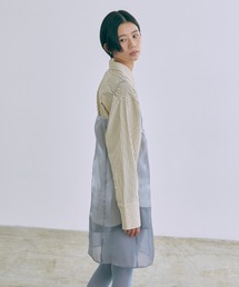 エンノイム　EN NEUMEストライプシャツ Multi-Stripe Knotted Shirt – EN NEUME