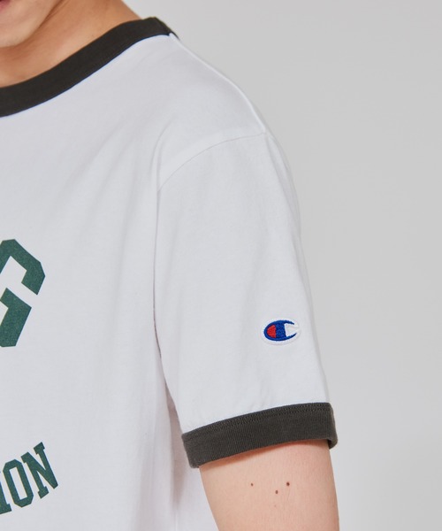 Champion(チャンピオン)の「【Champion/チャンピオン】メンズ ベーシック ショートスリーブTシャツ(Tシャツ/カットソー・メンズ・モカ/グリーン系その他3/ダークブルー/ブラック系その他・X-LARGE/LARGE/MEDIUM/SMALL)」の9枚目の写真